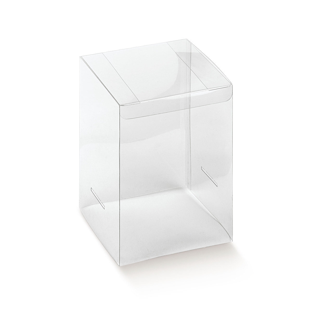 Transparente PET-Boxen ohne Boden (180x180x150 mm)