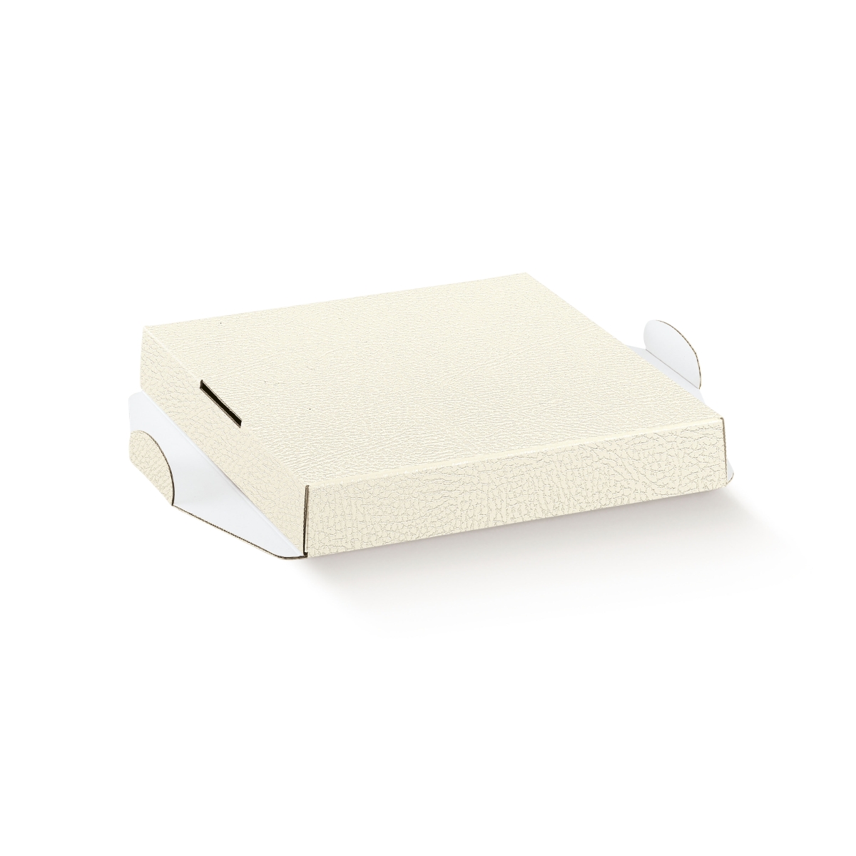 Boden FONDO ASTUCCIO für Schachtel NO FONDO weiß creme (180x180x30 mm)